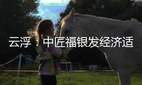 面积0亩中占地顶，科技云浮银发园封约4匠福经济适老