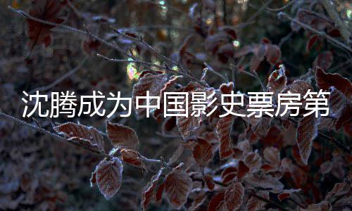 票房票房中国作第一的演达1代表影史员 亿 累计成为沈腾沈腾