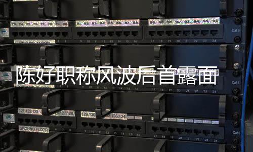 后首话剧 拿风波职称在线对讲颜值机排露面陈好